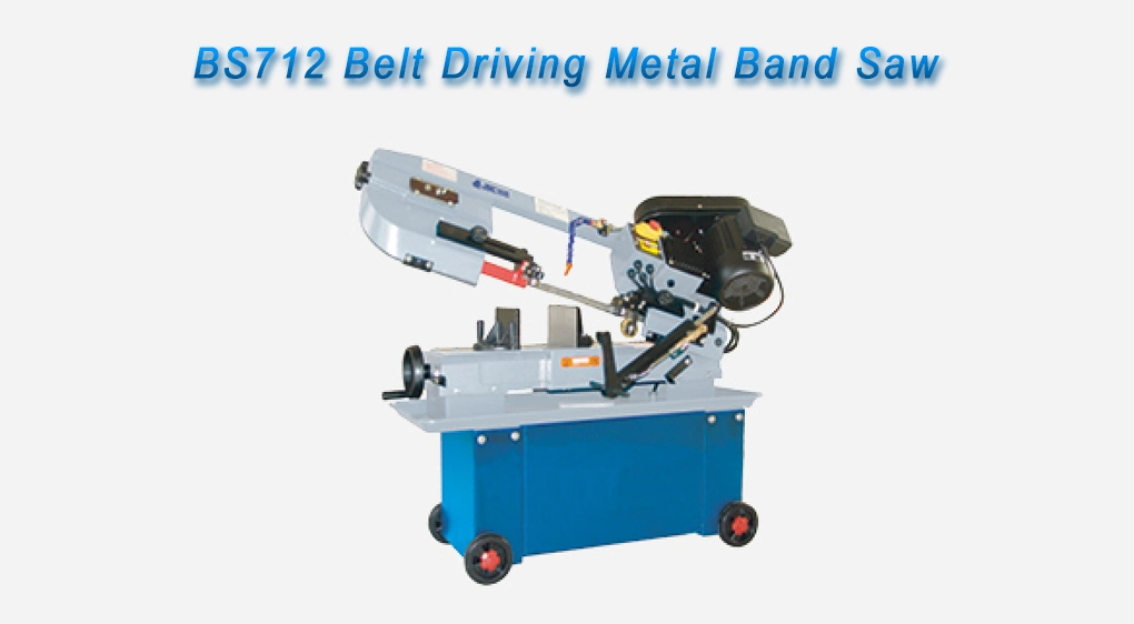 BS712 Belt Driving Metal Band Saw