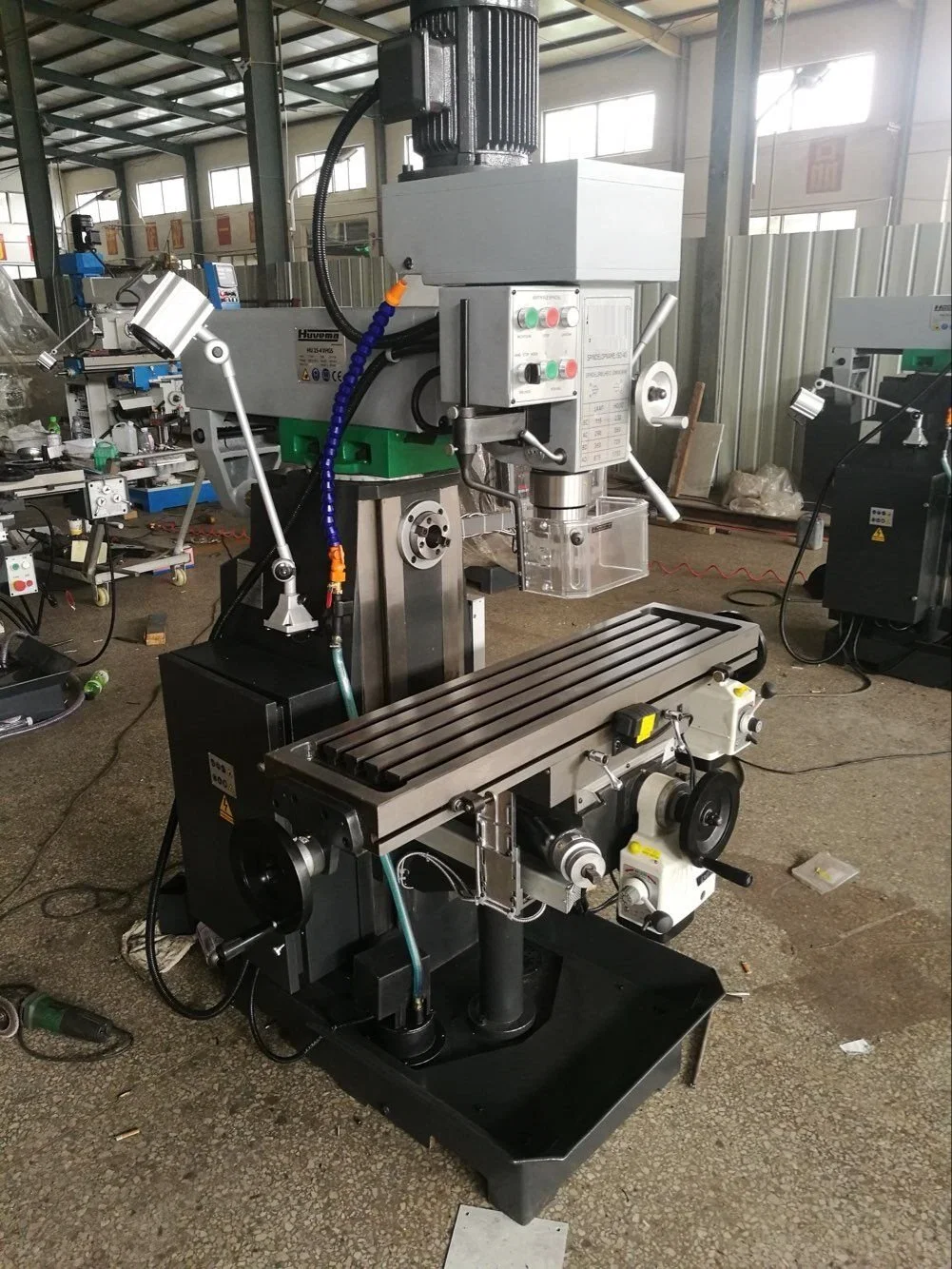 High Precision Factory Sale 50mm Horizontal Vertical Universal Milling Machine Sp2241 Fresadora Universal 7550 Optimum Milling Drilling Machine Zx7550 Zx6350 CE