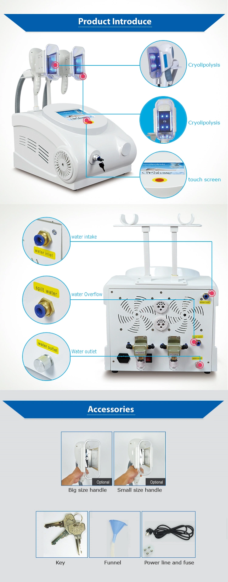 Cool Cryo Criolipolysis Cryolipolisis Criolipolisis Cryolipolysis Slimming Beauty Equipment Machine for Body Shaping