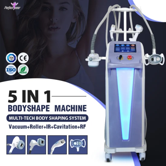 5in1 corpo esculpir emagrecimento moldar forma de vela rf rolo vácuo ultra-som cavitação peso perda de gordura máquina da beleza