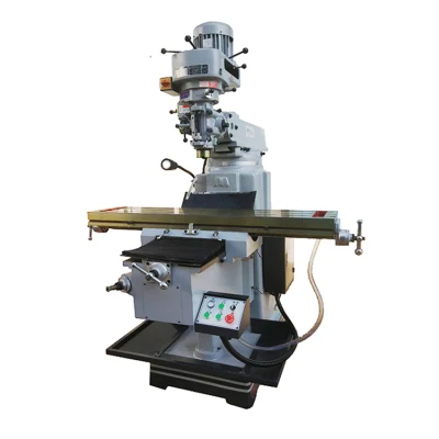Máquina fresadora de torre horizontal e vertical universal CNC para metal automático